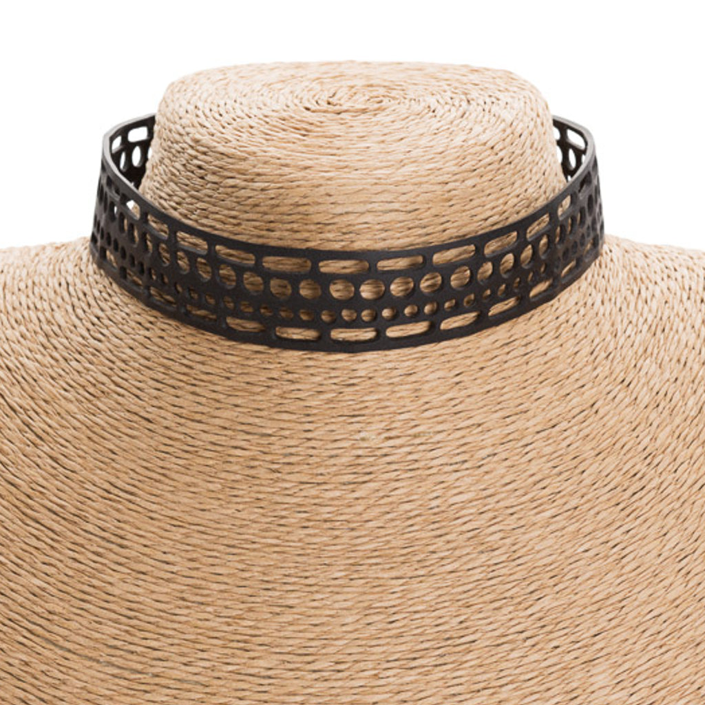 Vita Handmade Rubber Choker-1